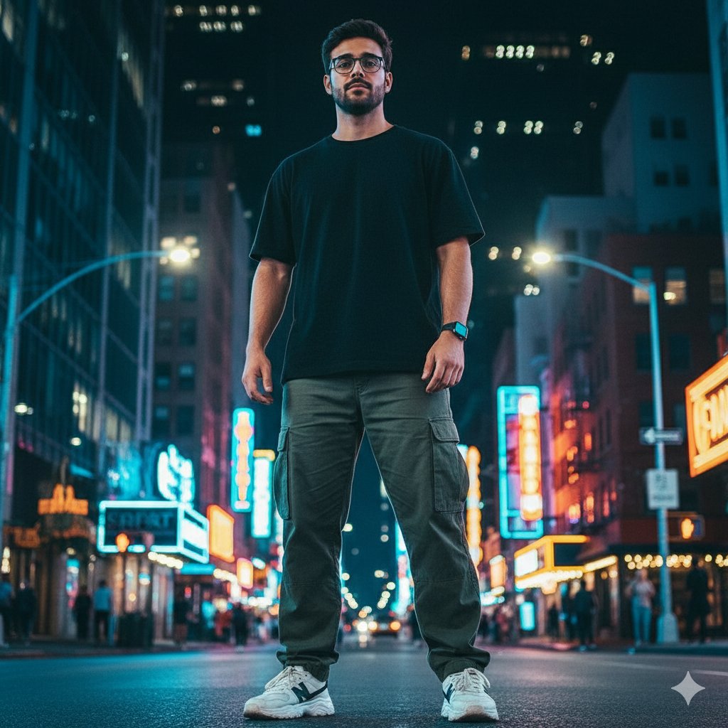 Urban nightscape photography